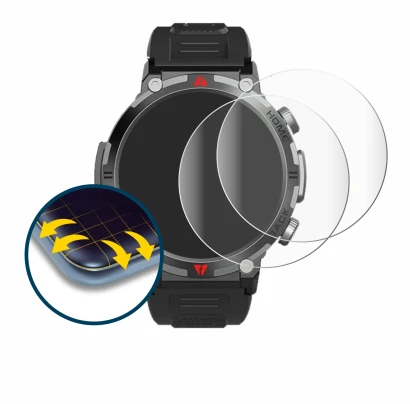 Image de l'appareil IFMDA S100 1.45" avec une grande variété de protections d'écran.