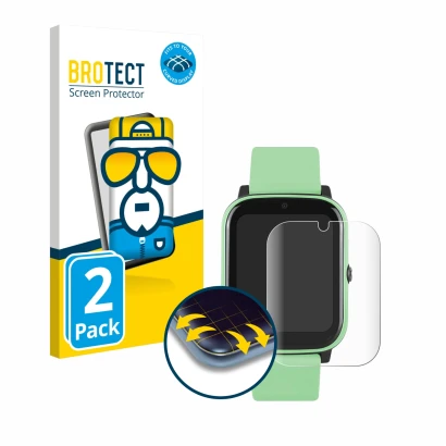 Face avant d’un emballage produit avec le logo de la marque BROTECT. À côté, l’appareil One2Track Connect NEXT est représenté