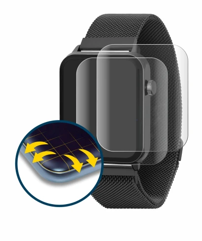 Image de l'appareil Reflex Active Series 30 AMOLED avec une grande variété de protections d'écran.