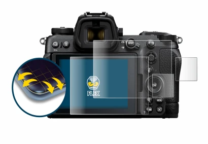 Image de l'appareil Nikon Z6 III avec une grande variété de protections d'écran.