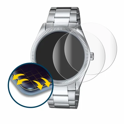 Image de l'appareil Casio MTP-1302PD avec une grande variété de protections d'écran.