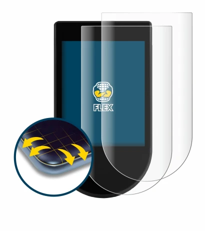 Image de l'appareil SoFlow SO1+ avec une grande variété de protections d'écran.