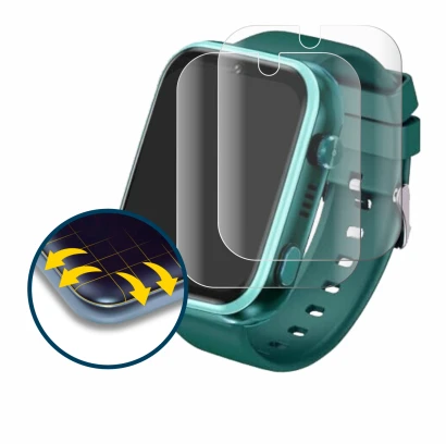 Image de l'appareil Okyuk T45 1.83" avec une grande variété de protections d'écran.