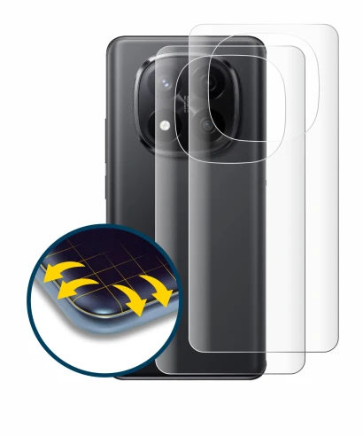 Image de l'appareil Xiaomi Redmi Note 14 Pro Plus (Arrière) avec une grande variété de protections d'écran.