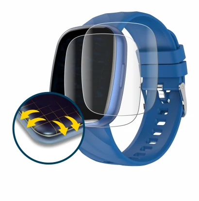 Image de l'appareil CATGIFF S60K avec une grande variété de protections d'écran.