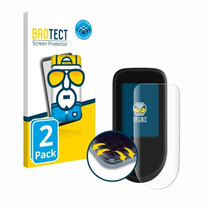 Face avant d’un emballage produit avec le logo de la marque BROTECT. À côté, l’appareil Segway Ninebot F3 Pro D est représenté