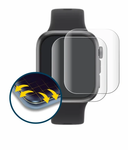 Image de l'appareil Huawei Watch Fit 4 avec une grande variété de protections d'écran.
