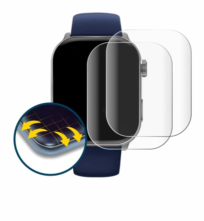 Image de l'appareil Gard Pro Health Smartwatch 3 (48 mm) avec une grande variété de protections d'écran.