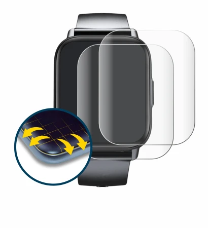 Image de l'appareil Gard Pro Health Smartwatch 2 avec une grande variété de protections d'écran.