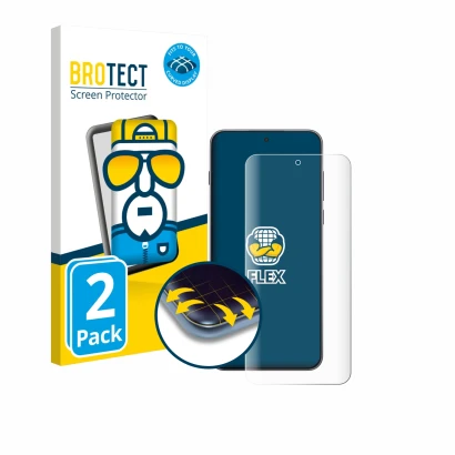 Face avant d’un emballage produit avec le logo de la marque BROTECT. À côté, l’appareil OnePlus Nord 5 est représenté avec la 