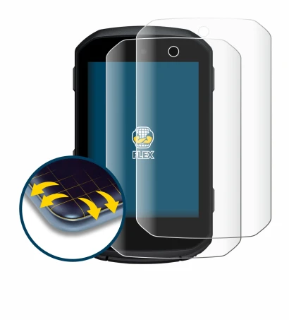 Image de l'appareil Garmin Edge 550 avec une grande variété de protections d'écran.