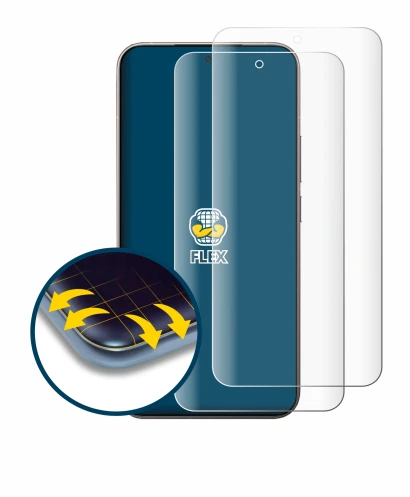 Image de l'appareil Xiaomi 15T Pro avec une grande variété de protections d'écran.