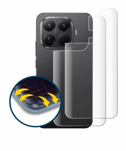 Image de l'appareil Xiaomi 15T Pro (Arrière) avec une grande variété de protections d'écran.