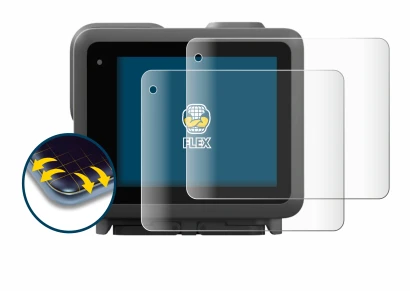 Image de l'appareil GoPro Lit Hero avec une grande variété de protections d'écran.