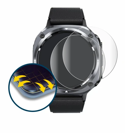 Image de l'appareil TIMU S90+ 1.48" avec une grande variété de protections d'écran.