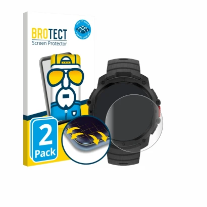 Face avant d’un emballage produit avec le logo de la marque BROTECT. À côté, l’appareil Polar Street X est représenté avec la 