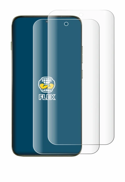 Image de l'appareil Motorola Edge 70 Pro avec une grande variété de protections d'écran.