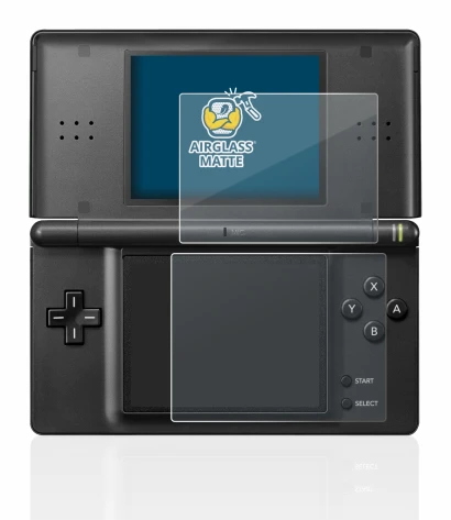 Image de l'appareil Nintendo DS LITE avec une grande variété de protections d'écran.