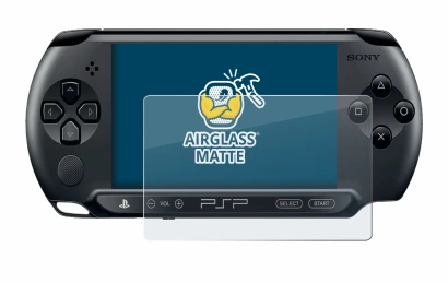 Image de l'appareil Sony PSP 1004 avec une grande variété de protections d'écran.