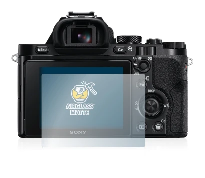 Image de l'appareil Sony Alpha 7 (ILCE-7) avec une grande variété de protections d'écran.