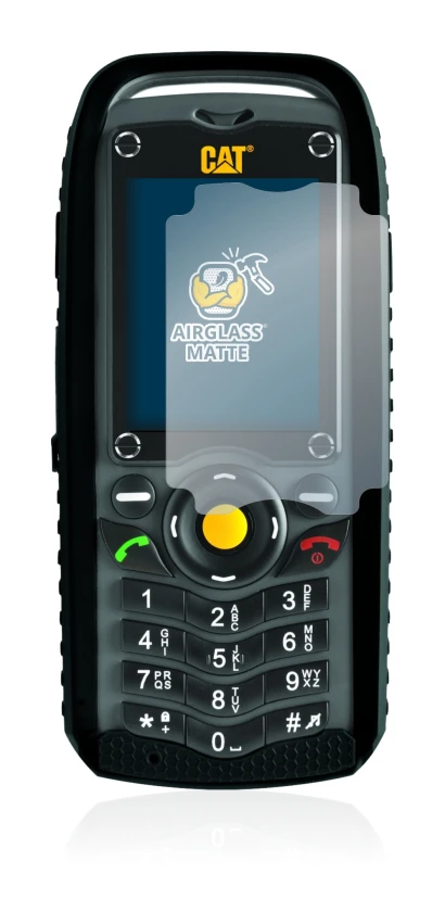 Image de l'appareil Caterpillar Cat B25 avec une grande variété de protections d'écran.