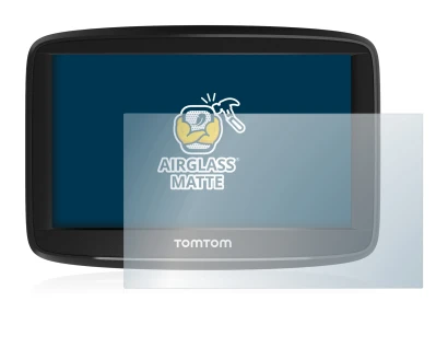 Image de l'appareil TomTom Start 52 avec une grande variété de protections d'écran.