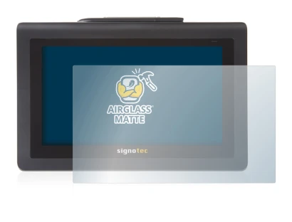 Image de l'appareil Signotec Signature Pad Delta avec une grande variété de protections d'écran.