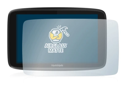 Image de l'appareil TomTom GO 6250 avec une grande variété de protections d'écran.