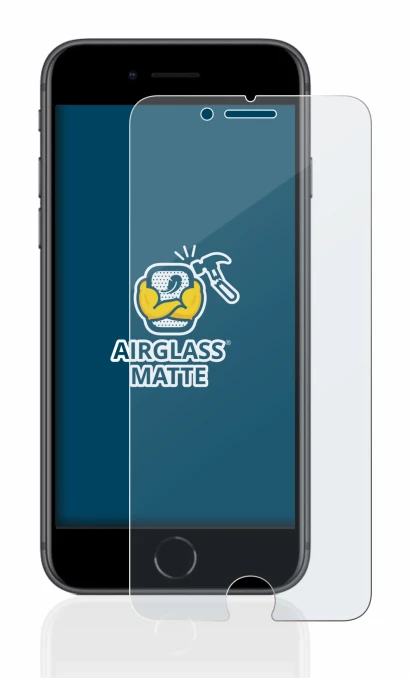 Image de l'appareil Apple iPhone 8 avec une grande variété de protections d'écran.