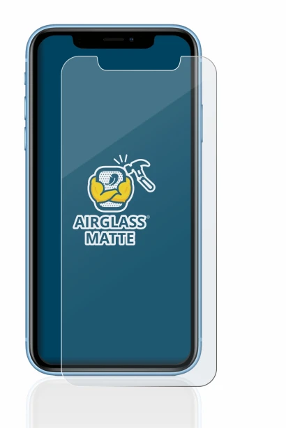 Image de l'appareil Apple iPhone XR avec une grande variété de protections d'écran.