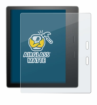 Image de l'appareil Amazon Kindle Oasis 2019 (10ème Gen.) avec une grande variété de protections d'écran.