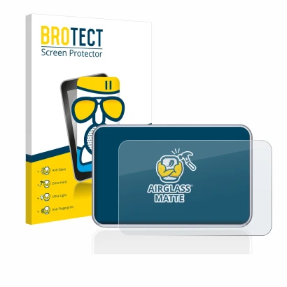 Face avant d’un emballage produit avec le logo de la marque BROTECT. À côté, l’appareil Tandem diabetes care t:slim X2 Insulin