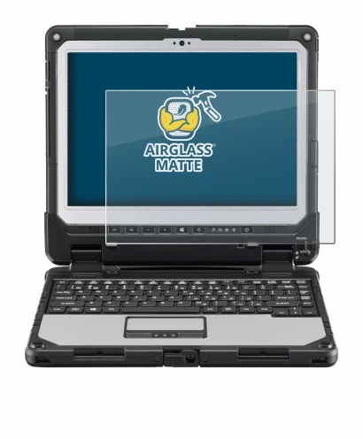 Image de l'appareil Panasonic Toughbook CF-33 avec une grande variété de protections d'écran.