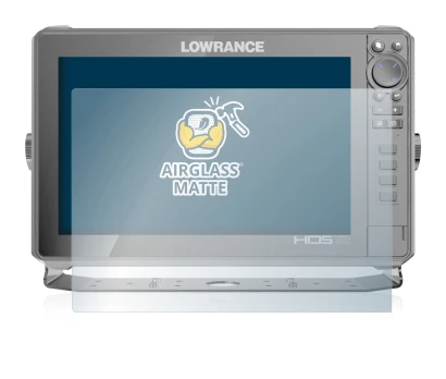 Image de l'appareil Lowrance HDS Live 12" avec une grande variété de protections d'écran.