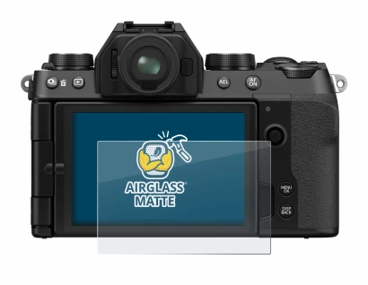 Image de l'appareil Fujifilm X-S10 avec une grande variété de protections d'écran.