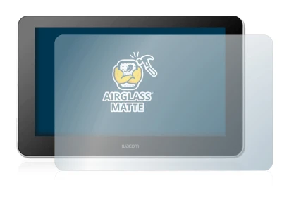 Image de l'appareil Wacom One Creative Pen Display avec une grande variété de protections d'écran.