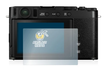 Image de l'appareil Fujifilm X-E4 avec une grande variété de protections d'écran.