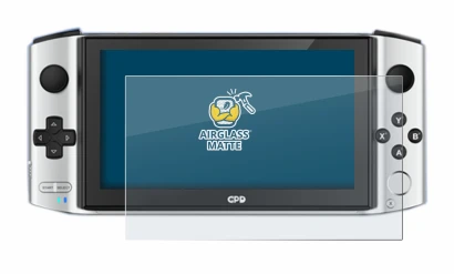 Image de l'appareil GPD Win 3 avec une grande variété de protections d'écran.