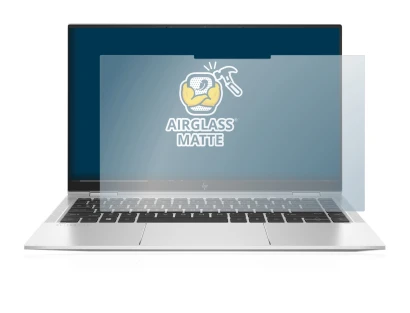Image de l'appareil HP Elitebook x360 1040 G7 avec une grande variété de protections d'écran.