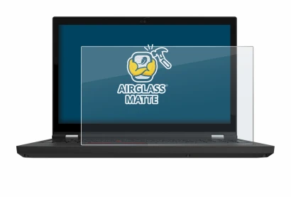 Image de l'appareil Lenovo ThinkPad P15 Gen 2 avec une grande variété de protections d'écran.