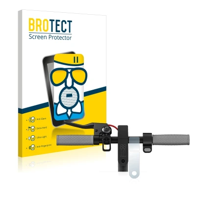 Face avant d’un emballage produit avec le logo de la marque BROTECT. À côté, l’appareil Xiaomi Mi 1S est représenté avec la pr