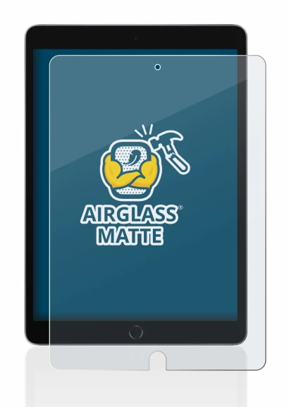 Image de l'appareil Apple iPad 10.2" WiFi 2021 (9ème Gen.) avec une grande variété de protections d'écran.