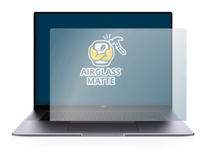 Image de l'appareil Huawei MateBook 16 avec une grande variété de protections d'écran.