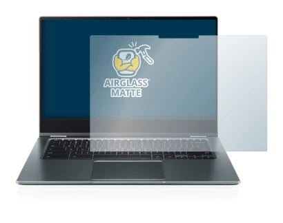 Image de l'appareil Acer Chromebook Spin 514 avec une grande variété de protections d'écran.