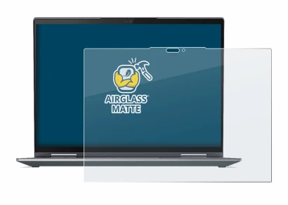 Image de l'appareil Lenovo ThinkPad X1 Yoga Gen 7 avec une grande variété de protections d'écran.