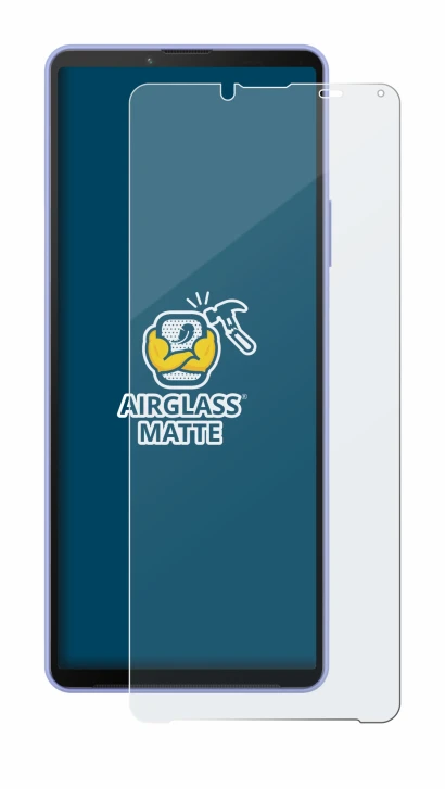 Image de l'appareil Sony Xperia 10 IV avec une grande variété de protections d'écran.