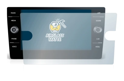 Image de l'appareil Volkswagen T-Roc R Line 2022 Discover Media 8" avec une grande variété de protections d'écran.