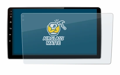 Image de l'appareil Junsun V1 pro 9" avec une grande variété de protections d'écran.