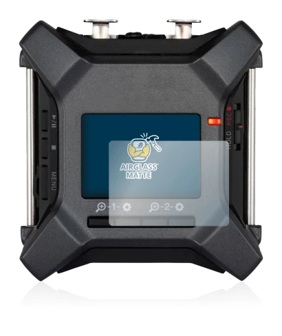 Image de l'appareil Zoom F3 field recorder avec une grande variété de protections d'écran.