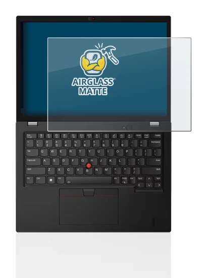 Image de l'appareil Lenovo Thinkpad L13 Gen 3 avec une grande variété de protections d'écran.